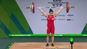 Get highlights of 2018 Commonwealth Games, taking place in Gold Coast, here. Sanjita Chanu won India’s second gold medal at the 2018 Commonwealth Games in Gold Coast today.(Twitter) Get highlights of 2018 Commonwealth Games, taking place in Gold Coast, here. Sanjita Chanu won India’s second gold medal at the 2018 Commonwealth Games in Gold Coast today.(Twitter)