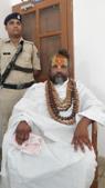 Swami Namdev (aka Computer Baba) at a government guest house at Bhopal after getting minister of state status from state government in Madhya Pradesh(HT photo) Swami Namdev (aka Computer Baba) at a government guest house at Bhopal after getting minister of state status from state government in Madhya Pradesh(HT photo)