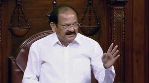 Rajya Sabha chairperson M Venkaiah Naidu said all the members – even those from the ruling party – were responsible for the plight of the upper house.(PTI File)