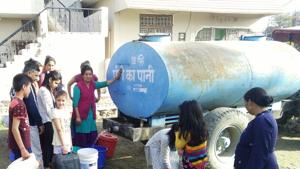 Under the short-term plan, 700 localities in the hills and plains that might face acute water scarcity in summer would be covered.(HT Photo) Under the short-term plan, 700 localities in the hills and plains that might face acute water scarcity in summer would be covered.(HT Photo)