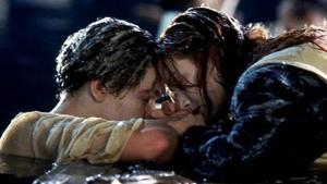 Leonardo DiCaprio and Kate Winslet in a still from Titanic. Leonardo DiCaprio and Kate Winslet in a still from Titanic.