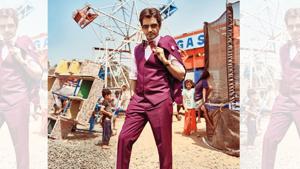 Nawazuddin Siddiqui’s journey has been a quintessential Bollywood rags to riches story. (Styling: Akshay Tyagi; Styling assistant: Mayuri Nivekar; Make-up and hair: Rajesh Nag; Wardrobe: Outfit, The Maroon Suit Company; lapel pin and pocket square, The Tie hub; bow tie, Zara; watch, Jaipur Watch Company; sunglasses, Opium Eyewear; Socks, Happy Socks; shoes, Trumpet Shoes)(Prabhat Shetty) Nawazuddin Siddiqui’s journey has been a quintessential Bollywood rags to riches story. (Styling: Akshay Tyagi; Styling assistant: Mayuri Nivekar; Make-up and hair: Rajesh Nag; Wardrobe: Outfit, The Maroon Suit Company; lapel pin and pocket square, The Tie hub; bow tie, Zara; watch, Jaipur Watch Company; sunglasses, Opium Eyewear; Socks, Happy Socks; shoes, Trumpet Shoes)(Prabhat Shetty)