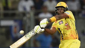 Dwayne Bravo’s brilliant all-round performance helped Chennai Super Kings get the better of Mumbai Indians in the 2018 Indian Premier League clash.(AFP) Dwayne Bravo’s brilliant all-round performance helped Chennai Super Kings get the better of Mumbai Indians in the 2018 Indian Premier League clash.(AFP)