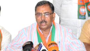 BJP Minister Arun Chaturvedi.(HT PHOTO) BJP Minister Arun Chaturvedi.(HT PHOTO)