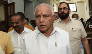 Yeddyurappa, a former chief minister, also announced that he would file his nomination from Shikaripura in Shivamogga district on April 19.(HT/File Photo) Yeddyurappa, a former chief minister, also announced that he would file his nomination from Shikaripura in Shivamogga district on April 19.(HT/File Photo)