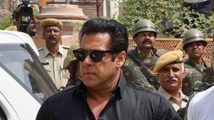Salman Khan was released on bail on Saturday and is back in Mumbai.(AFP) Salman Khan was released on bail on Saturday and is back in Mumbai.(AFP)