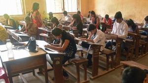 In 2018-19 exams, the board had provided coded answer sheets to only 50 districts.(HT File) In 2018-19 exams, the board had provided coded answer sheets to only 50 districts.(HT File)