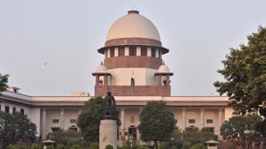 A view of the Supreme Court in New Delhi.(Sonu Mehta/HT PHOTO)