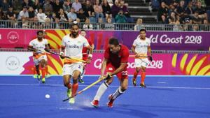 The India men’s hockey team defeated England 4-3 in their final Pool B match at the 2018 Commonwealth Games on Wednesday.(Twitter)