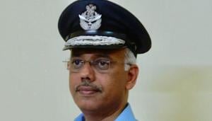 Air Marshal IP Vipin.(HT PHOTO) Air Marshal IP Vipin.(HT PHOTO)