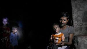 According to the National Family Health Survey-4 (2015-16), there are 39.1% children below five years in Rajasthan who are stunted.(HT Photo/ Representative image) According to the National Family Health Survey-4 (2015-16), there are 39.1% children below five years in Rajasthan who are stunted.(HT Photo/ Representative image)