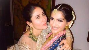 Snam Kapoor and Kareena Kapoor Khan will be seen together for the first time in Veere Di Wedding.(Instagram) Snam Kapoor and Kareena Kapoor Khan will be seen together for the first time in Veere Di Wedding.(Instagram)
