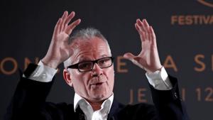 Cannes Film festival general delegate Thierry Fremaux attends a news conference, to announce the official selection for the 71st Cannes Film Festival, in Paris, France.(REUTERS) Cannes Film festival general delegate Thierry Fremaux attends a news conference, to announce the official selection for the 71st Cannes Film Festival, in Paris, France.(REUTERS)