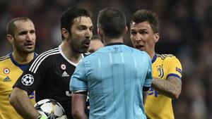Juventus’ defeat to Real Madrid in the Champions League quarters could be Gianluigi Buffon’s last game in the competition.(AFP) Juventus’ defeat to Real Madrid in the Champions League quarters could be Gianluigi Buffon’s last game in the competition.(AFP)