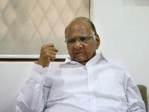 The Sharad Pawar-led party has announced unconditional support to the Congress in the elections.(Ht file photo) The Sharad Pawar-led party has announced unconditional support to the Congress in the elections.(Ht file photo)