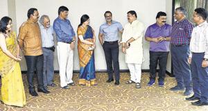 Participants at HT Roundtable on parking policy share a light moment after the focussed session.(Pratham Gokhale/HT Photo) Participants at HT Roundtable on parking policy share a light moment after the focussed session.(Pratham Gokhale/HT Photo)