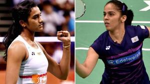 Saina Nehwal beat PV Sindhu in the 2018 Commonwealth Games (CWG 2018) badminton women’s singles final in Gold Coast today. Get highlights of the Saina Nehwal vs PV Sindhu 2018 Commonwealth Games badminton women’s singles final here.(HT Photo) Saina Nehwal beat PV Sindhu in the 2018 Commonwealth Games (CWG 2018) badminton women’s singles final in Gold Coast today. Get highlights of the Saina Nehwal vs PV Sindhu 2018 Commonwealth Games badminton women’s singles final here.(HT Photo)