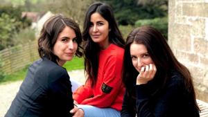 Katrina Kaif is enjoying the farm life with her sisters.(Instagram) Katrina Kaif is enjoying the farm life with her sisters.(Instagram)