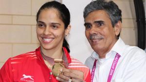 Saina Nehwal said she did not have enough rest for her matches after her father was denied entry into the 2018 Commonwealth Games Village.(Saina Nehwal Twitter) Saina Nehwal said she did not have enough rest for her matches after her father was denied entry into the 2018 Commonwealth Games Village.(Saina Nehwal Twitter)