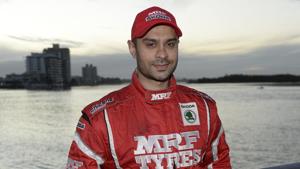 Team MRF announced they will compete in the World Rally Championship 2 (WRC 2) -- the second rung global competition -- and Gaurav Gill, who drove them to three Asia Pacific Rally Championship (APRC) titles, will spearhead their challenge.(HT Photo)