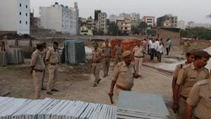 The plot where Moti Goel was killed.(Salman Ali/HT Photo) The plot where Moti Goel was killed.(Salman Ali/HT Photo)