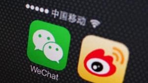 A picture illustration shows icons of WeChat and Weibo app in Beijing.(Reuters File Photo) A picture illustration shows icons of WeChat and Weibo app in Beijing.(Reuters File Photo)