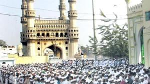 Nine people were killed and 58 injured in an IED blast at Mecca Masjid in Hyderabad on May 18, 2007.(PTI File Photo) Nine people were killed and 58 injured in an IED blast at Mecca Masjid in Hyderabad on May 18, 2007.(PTI File Photo)