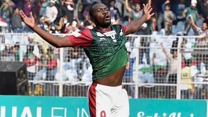 Mohun Bagan will face Bengaluru FC in the Super Cup semi-final on Tuesday.(PTI) Mohun Bagan will face Bengaluru FC in the Super Cup semi-final on Tuesday.(PTI)