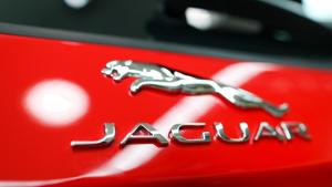 The Jaguar company logo sits on the back of a Jaguar E-Pace automobile at the annual tech fair of Tata Motors Ltd.'s Jaguar Land Rover division in London, on Friday, Sept. 8, 2017.(Bloomberg) The Jaguar company logo sits on the back of a Jaguar E-Pace automobile at the annual tech fair of Tata Motors Ltd.'s Jaguar Land Rover division in London, on Friday, Sept. 8, 2017.(Bloomberg)