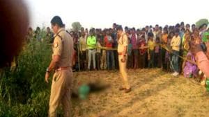 Police denied that the girls were raped but said an autopsy will establish whether they were violated.(Hindustan photo) Police denied that the girls were raped but said an autopsy will establish whether they were violated.(Hindustan photo)