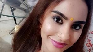 Telugu actor Sri Reddy held a nude protest in Hyderabad on April 7.(Iamsrireddy/Facebook) Telugu actor Sri Reddy held a nude protest in Hyderabad on April 7.(Iamsrireddy/Facebook)