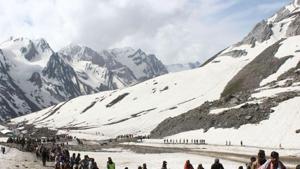 Rescuers traced the body of Akhil Chadha, 30, after massive search operation from the Hamta Pass in Kullu district, police said.(File photo for representation) Rescuers traced the body of Akhil Chadha, 30, after massive search operation from the Hamta Pass in Kullu district, police said.(File photo for representation)