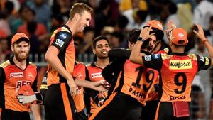 Sunrisers Hyderabad are leading the Indian Premier League (IPL) 2018 table right now with three consecutive victories.(PTI) Sunrisers Hyderabad are leading the Indian Premier League (IPL) 2018 table right now with three consecutive victories.(PTI)