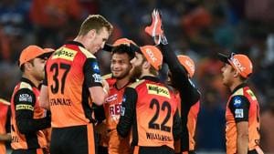 Billy Stanlake is impressed by the performance of the Sunrisers Hyderabad bowlers in the 2018 Indian Premier League and it has inspired him to give good support to the likes of Bhuvneshwar Kumar and Rashid Khan.(PTI)