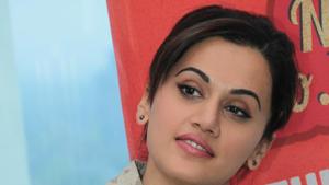 Actor Taapsee Pannu lashed out at trolls after she faced flak on social media.(Shivam Saxena/ HT Photo)
