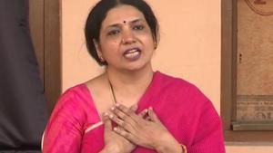 Jeevitha Rajsekhar during the press conference on Tuesday. She rubbished all allegations levied against her husband, actor Rajsekhar and herself.(Youtube Grab) Jeevitha Rajsekhar during the press conference on Tuesday. She rubbished all allegations levied against her husband, actor Rajsekhar and herself.(Youtube Grab)