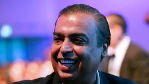 Ambani, who turned 61 today, has “in less than two years, brought mobile data to the masses — and completely upended the country’s telecom market”, Fortune said.(REUTERS)