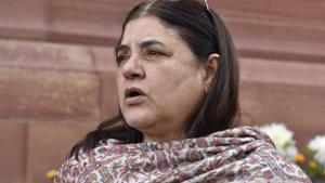 Union Minister for Women and Child Development Maneka Gandhi requested the states to generate awareness among children in using the e-box with child helpline number 1098.(HT File Photo) Union Minister for Women and Child Development Maneka Gandhi requested the states to generate awareness among children in using the e-box with child helpline number 1098.(HT File Photo)