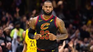 LeBron James in action for Cleveland Cavaliers against the Indiana Pacers during the NBA Playoffs on Wednesday.(AFP) LeBron James in action for Cleveland Cavaliers against the Indiana Pacers during the NBA Playoffs on Wednesday.(AFP)