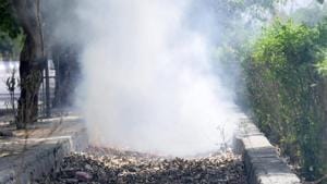 The complainant said though the land belongs to the nagar palika, the plot is meant for a public playground in the land records of the nagar palika and a weekly market should not be held there.(Sunil Ghosh/HT Photo) The complainant said though the land belongs to the nagar palika, the plot is meant for a public playground in the land records of the nagar palika and a weekly market should not be held there.(Sunil Ghosh/HT Photo)