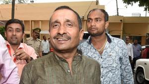 BJP lawmaker Kuldeep Singh Sengar was arrested by the CBI in Unnao rape case, in Lucknow.(PTI File Photo) BJP lawmaker Kuldeep Singh Sengar was arrested by the CBI in Unnao rape case, in Lucknow.(PTI File Photo)