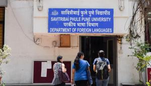 More and more Pune students have been enrolling in foreign language classes to boost their communication skills and career opportunities.(SANKET WANKHADE/HT PHOTO) More and more Pune students have been enrolling in foreign language classes to boost their communication skills and career opportunities.(SANKET WANKHADE/HT PHOTO)