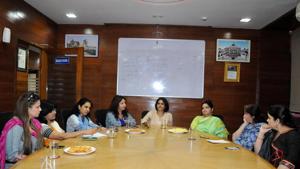 Participants at HT Forum exchanged suggestions to create a better and safer environment for girls.(HT Photo) Participants at HT Forum exchanged suggestions to create a better and safer environment for girls.(HT Photo)