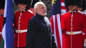 Prime Minister Narendra Modi in London had flayed Pakistan for supporting terrorism and spoke on surgical strikes.(Reuters/File Photo) Prime Minister Narendra Modi in London had flayed Pakistan for supporting terrorism and spoke on surgical strikes.(Reuters/File Photo)