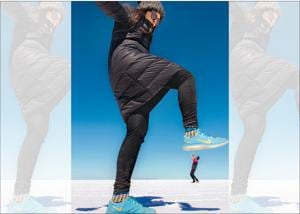 Savi Munjal, 33, and Vidit Taneja, 35, quit their jobs in the UK to live out of suitcases and become full-time travel bloggers. (On Savi) jacket, Icewear; tights Adidas; beanie, ASOS; shoes Nike. (On Vid) shirt & jacket, local boutique in Peru; jeans, Topman; shoes, Adidas Savi Munjal, 33, and Vidit Taneja, 35, quit their jobs in the UK to live out of suitcases and become full-time travel bloggers. (On Savi) jacket, Icewear; tights Adidas; beanie, ASOS; shoes Nike. (On Vid) shirt & jacket, local boutique in Peru; jeans, Topman; shoes, Adidas
