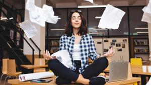 Even a single session of meditation can have cardiovascular and psychological benefits for adults with mild to moderate anxiety.(Shutterstock) Even a single session of meditation can have cardiovascular and psychological benefits for adults with mild to moderate anxiety.(Shutterstock)
