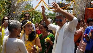 Milind Soman chose to keep his wedding a private affair.(Instagram) Milind Soman chose to keep his wedding a private affair.(Instagram)