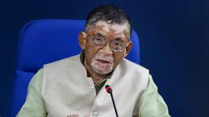 Bharatiya Janata Party MP and minister of state (independent charge) for labour and employment Santosh Gangwar.(PTI file photo) Bharatiya Janata Party MP and minister of state (independent charge) for labour and employment Santosh Gangwar.(PTI file photo)