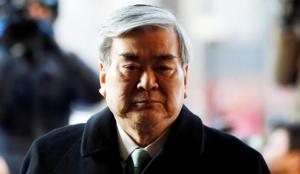Korean Air Lines Chairman Cho Yang-ho arrives to testify at the second court hearing of his daughter Cho Hyun-ah, also known as Heather Cho, at the Seoul Western District court in Seoul on January 30, 2015.(Reuters Photo) Korean Air Lines Chairman Cho Yang-ho arrives to testify at the second court hearing of his daughter Cho Hyun-ah, also known as Heather Cho, at the Seoul Western District court in Seoul on January 30, 2015.(Reuters Photo)