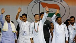 Congress had declared its first list of 218 candidates for the election to 224-seat assembly on April 15.(Reuters File Photo) Congress had declared its first list of 218 candidates for the election to 224-seat assembly on April 15.(Reuters File Photo)